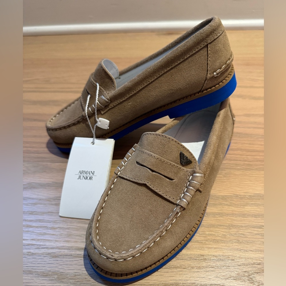 Armani junior loafers 34 EU size